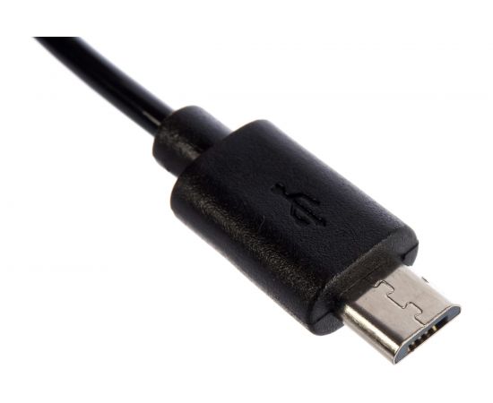 Универсальный кабель REXANT USB microUSB шнур витой 1,5М черный 18-4300 – изображение 3