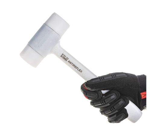 Молоток Narex с ручкой ANTIREFLEX, белый боек, длина 310 мм, 624 г 875153 – изображение 3