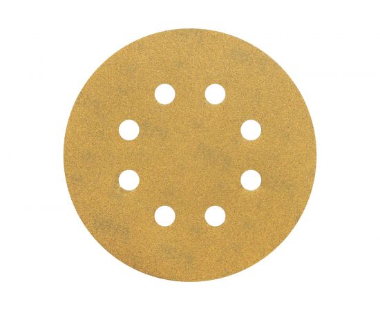 Круг шлифовальный на липучке siaone 1944 (50 шт; 125 мм; 8 отверстий; P180) sia Abrasives so50-125-8-180 – изображение 3