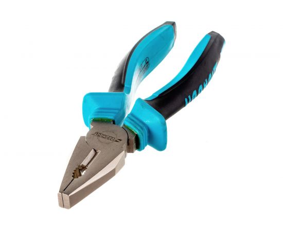 Комбинированные плоскогубцы РАДИАНТ 160 мм, с изолированными ручками, покрытие никель 47013 – изображение 3