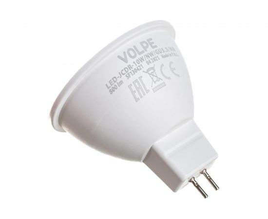 Светодиодная лампа Volpe Форма JCDR LED-JCDR-10W/NW/GU5.3/NR UL-00003841 – изображение 3