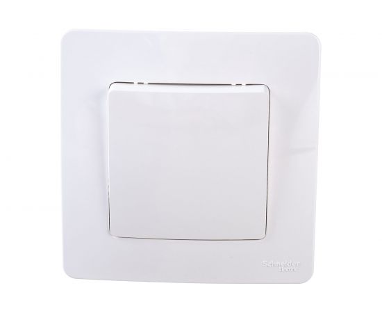 1-клавишный выключатель Schneider Electric BLANCA 10А, 250B, БЕЛЫЙ BLNVS010101 – изображение 3