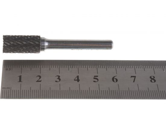 Бор-фреза цилиндрическая ZYA c торцевыми зубьями (10.0 мм) RUKO 116017 – изображение 4