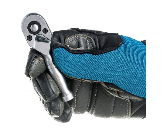 Трещотка AV Steel 1/4 72-зубца укороченная 95мм AV-508600 – изображение 4