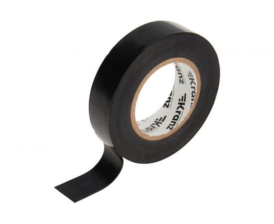 Изолента ПВХ KRANZ 19 мм х 25 м, 0.13 мм, черная KR-09-2206 – изображение 4