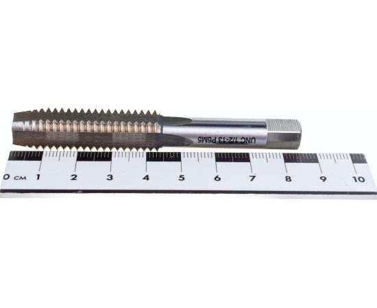Дюймовый метчик TORNERI UNC 1/2" 13 нитей Р6М5 035359 – изображение 4