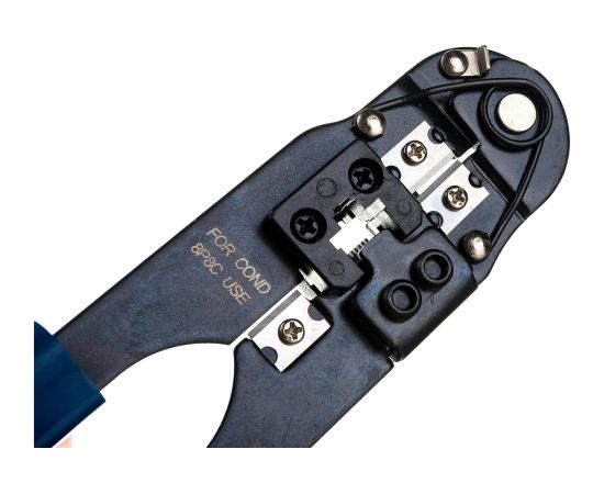 Клещи для обжима коннектеров Electraline RG45 8P8C и RG11 6P4C 500303 – изображение 5