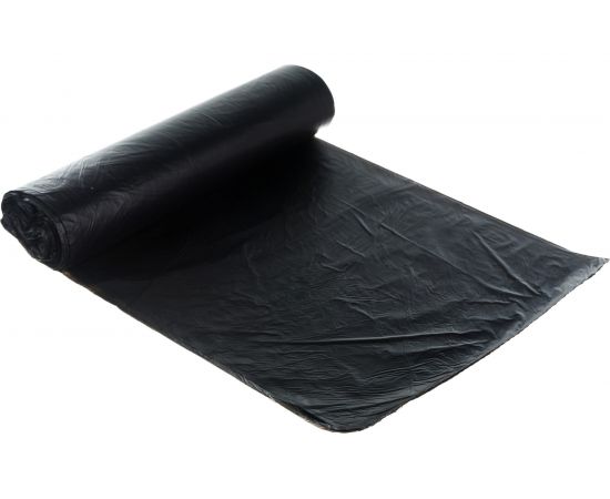 Мешки для мусора (20 шт; 60 л; ПНД; 10 мкм; 58х68 см; черный) 1-2-Pro ММН06010-20 – изображение 5