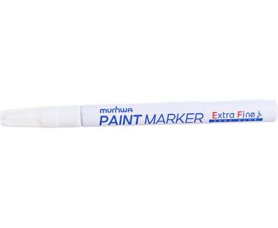 Маркер-краска MunHwa PAINT MARKER EXTRA FINE, белая 1 мм EFPM05 12/576/28800 Б0048236 