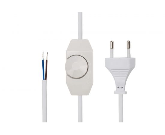 Сетевой шнур REXANT с диммером, 2х0,75 кв.мм 2 м 11-1139 