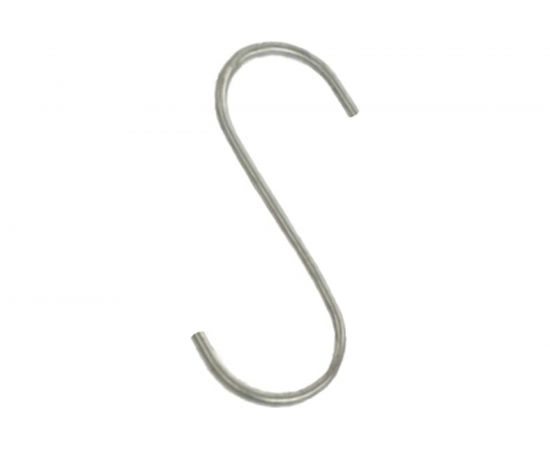 Универсальный S-образный крюк ALDEGHI LUIGI SPA 170х60х70х6 мм, оцинкованный 4090AZ170 