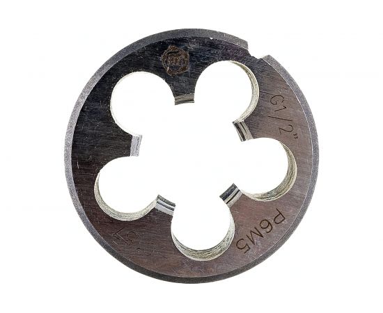 Плашка, трубная цилиндрическая G 1/2 дюйма Р6М5 ТМ Туламаш 143398 