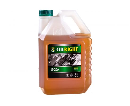 Масло веретенное И-20 А 5 л OILRIGHT 2592 