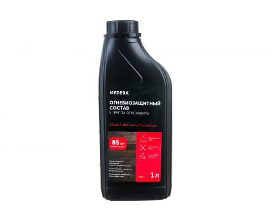 Огнебиозащита для древесины MEDERA 200 Cherry Concentrate, Медера 200 Черри Концентрат 1 л 2022-1 