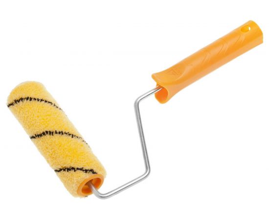 Миди-валик STAYER MASTER DUALON полиакрил 7мм, ручка 6мм, d=30/150мм 03184-15 