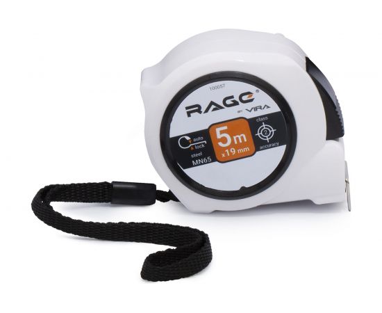 Рулетка VIRA by RAGE автостопор 5 м х 19 мм 100057 