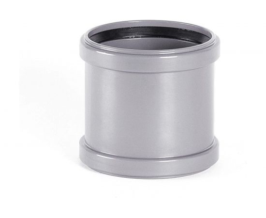 Соединительная муфта ХЕМКОР НПВХ, внутренняя канализация, 50 мм 2391033 