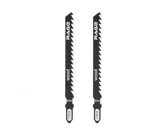 Пилка по дереву и пластику T101D (2 шт; 100х75 мм) для лобзиков Vira 552028 