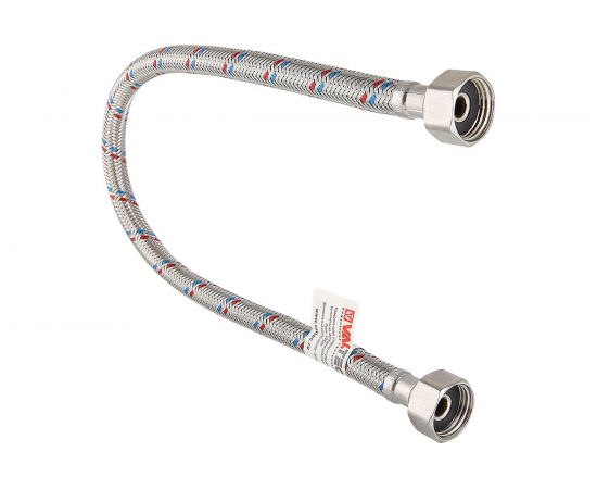 Гибкая подводка для воды (200 см; 1/2""; гайка-гайка) VALTEC VTf.001.IS.0404200 