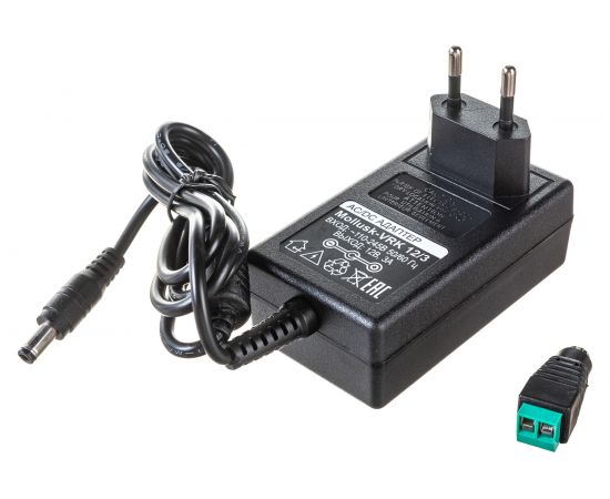 Источник питания Бастион Mollusk-VRK 12/3 12В, 3А, сетевой диапазон 110-245В встроенная вилка 8832 