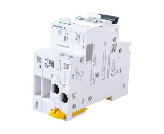 Автоматический выключатель дифференциального тока Schneider Electric 2п 1P+N SchE A9D31616 303926 – изображение 2
