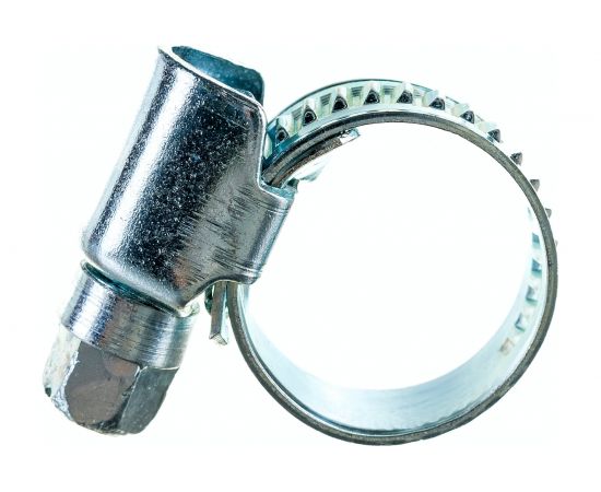 Червячный хомут Nord-Yada 10-16 мм, оцинк. сталь 904413 – изображение 2