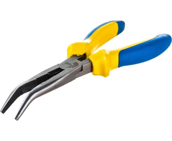 Плоскогубцы МастерАлмаз 180мм, с загнутыми губками 10506618 – изображение 2