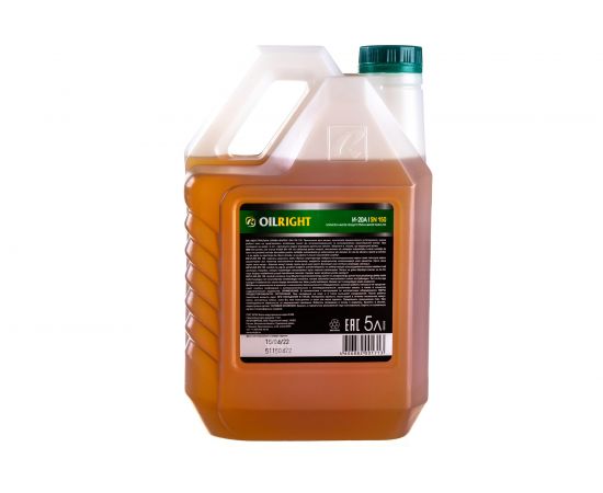 Масло веретенное И-20 А 5 л OILRIGHT 2592 – изображение 2
