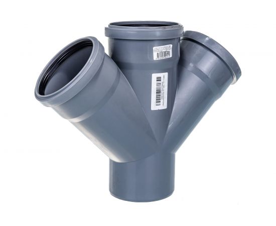 Канализационная крестовина Ostendorf 45 градусов, 110 мм 115880 – изображение 2