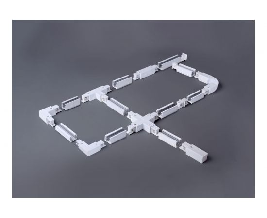 Электрический соединитель Elektrostandard TRC-1-3-FLEX-WH гибкий коннектор для трехфазного шинопровода (белый) a039500 – изображение 2