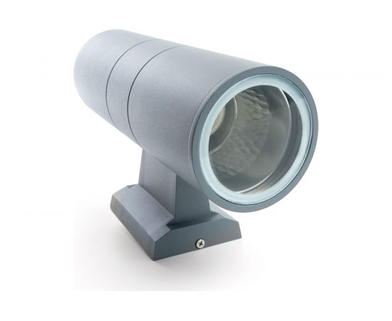 Садово-парковый светильник FERON DH0702 230V 2*E27 серый 06295 – изображение 2