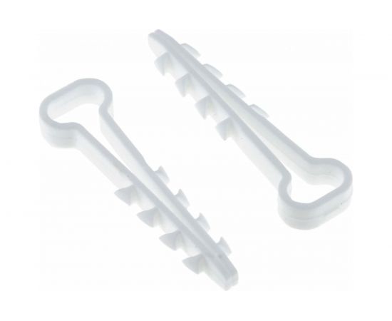 Дюбель-хомут для плоского кабеля Урал пак белый 5-10 100 шт. АЭ-5059010-100-р – изображение 2