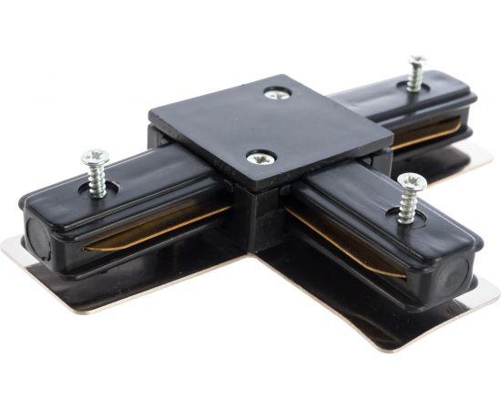 Электрический соединитель Elektrostandard TRC-1-1-T-BK коннектор Т-образный для однофазного шинопровода (черный) a039510 – изображение 2