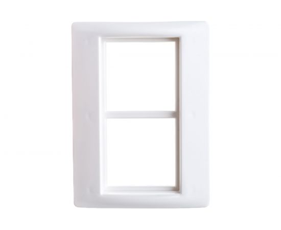 Рамка и суппорт IEK для кабель-канала Праймер, на 4 модуля, 75 мм, CKK-40D-RSU4-075-K01 – изображение 3