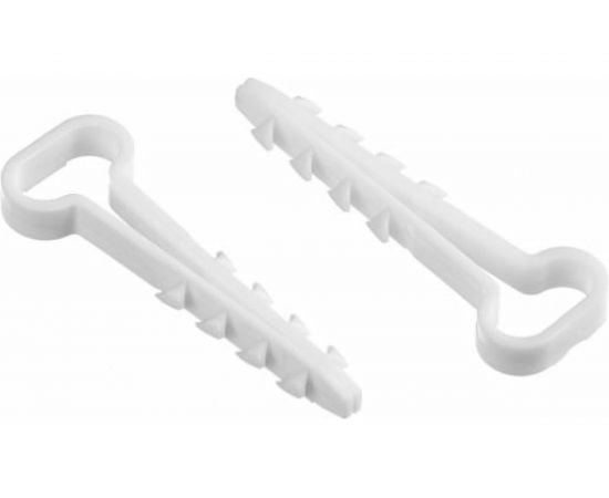 Дюбель-хомут для плоского кабеля Урал пак белый 5-10 100 шт. АЭ-5059010-100-р – изображение 3