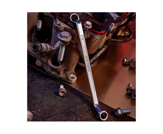 Гаечный накидной коленчатый ключ REXANT 10х13 мм 12-5857-2 – изображение 3