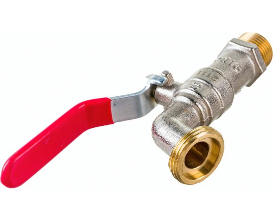 Шаровой садовый кран Профитт 1/4 оборотов, НР, 1/2х3/4 2104213 – изображение 3