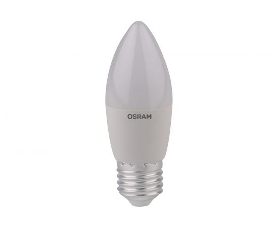 Светодиодная лампа OSRAM LED STAR B, свеча, 6.5Вт, E27, 550 Лм, 4000 К, нейтральный белый свет 4058075134201 – изображение 3