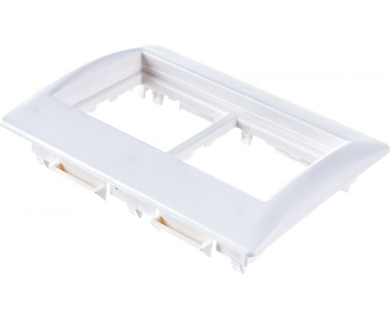 Рамка и суппорт IEK для кабель-канала Праймер, на 4 модуля, 75 мм, CKK-40D-RSU4-075-K01 – изображение 4