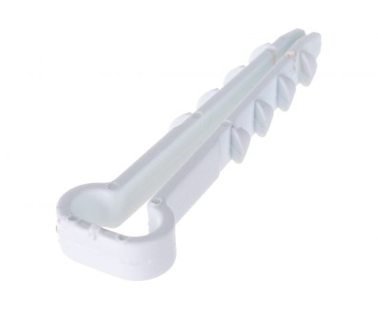 Дюбель-хомут для плоского кабеля Урал пак белый 5-10 100 шт. АЭ-5059010-100-р – изображение 5