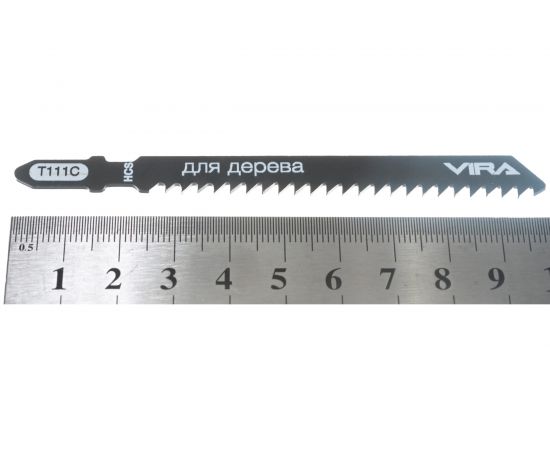 Пилка по дереву и пластику T101D (2 шт; 100х75 мм) для лобзиков Vira 552028 – изображение 5