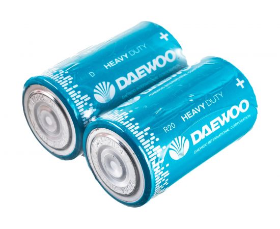 Солевая батарейка DAEWOO R20 Heavy Duty 2021 2S 5029453 – изображение 5