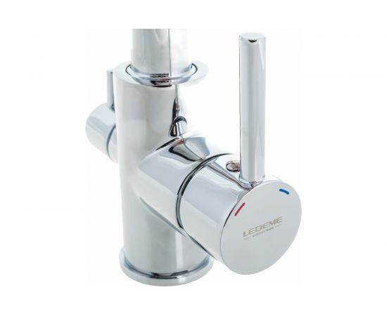 Смеситель для кухни LEDEME L4055-3 с гайкой 808270 – изображение 5