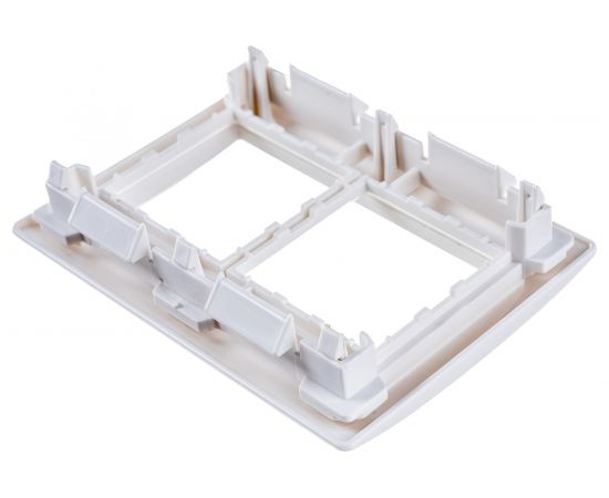 Рамка и суппорт IEK для кабель-канала Праймер, на 4 модуля, 75 мм, CKK-40D-RSU4-075-K01 – изображение 5