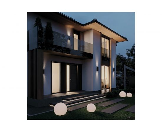 Садово-парковый светильник FERON DH0702 230V 2*E27 серый 06295 – изображение 6