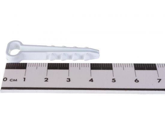 Дюбель-хомут для плоского кабеля Урал пак белый 5-10 100 шт. АЭ-5059010-100-р – изображение 7