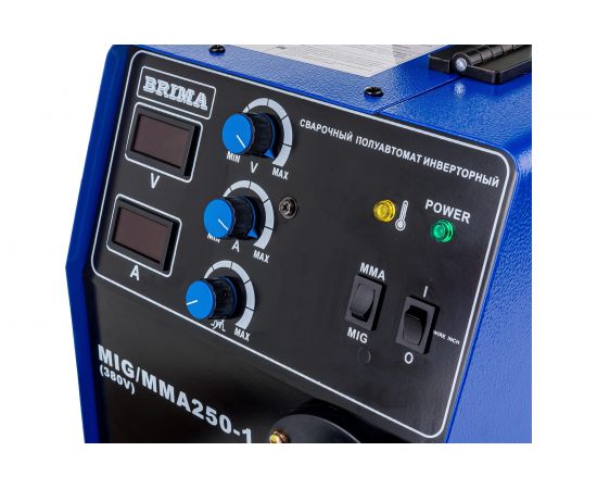 Сварочный полуавтомат Brima MIG/ММА-250-1 380В 0008991 – изображение 9