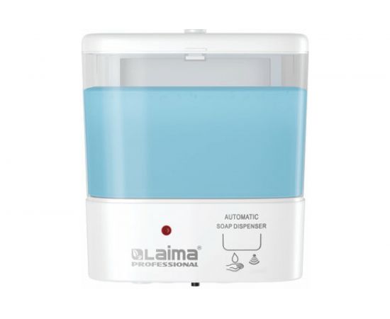 Диспенсер для жидкого мыла ЛАЙМА CLASSIC наливной, сенсорный, 1 л, ABS-пластик, белый 607317 – изображение 10