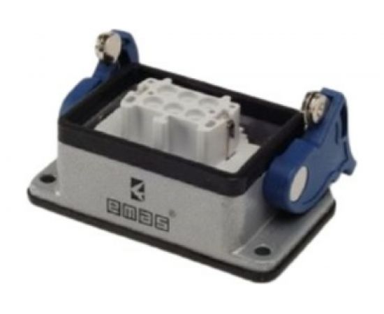 Розетка Emas 2-фиксатора, для панели 6 полюсов 16А, 400 В EBM06PM42 