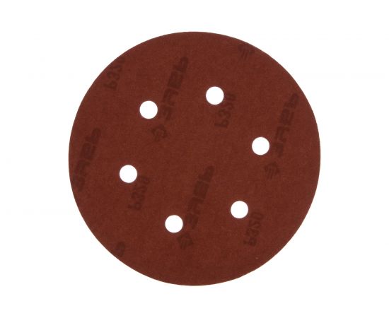 Круг шлифовальный универсальный 5 шт. (150 мм; Р320) "МАСТЕР" Зубр 35566-150-320 